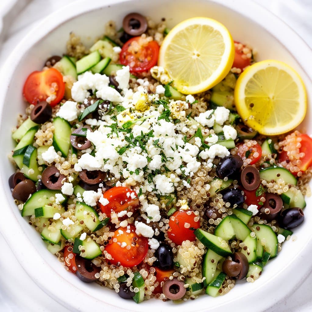 Mediterranean Quinoa Salad